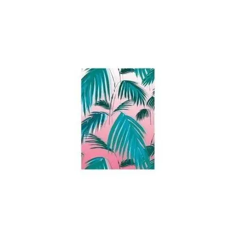 Karnet B6 z kopertą Sunset Palms