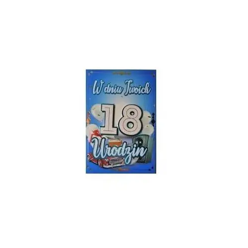 Karnet urodziny 18