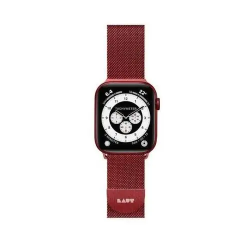 Laut Steel Loop do Apple Watch Series 1-8 / SE / ULTRA 38/40/41 mm (czerwony)