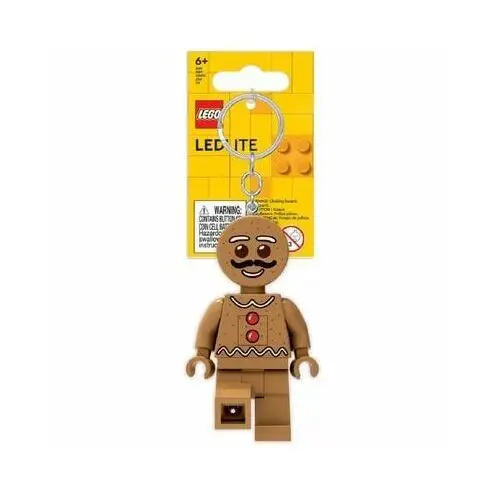 Brelok LEGO Classic Piernikowy ludek LGL-KE182 z latarką