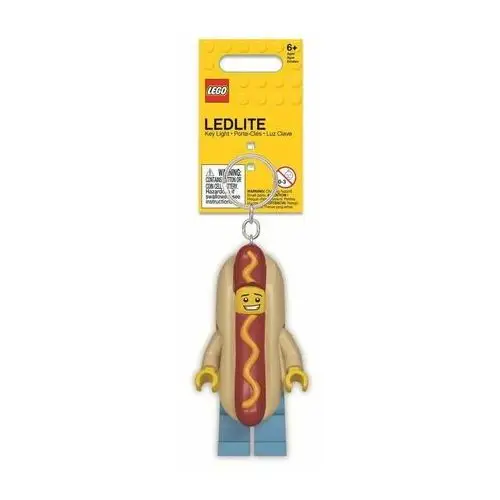 Lego Brelok do kluczy z latarką ® - hot dog (lgl-ke119)