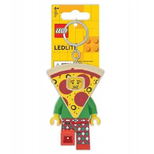 Lego Brelok do kluczy z latarką Pizza LGL-KE176