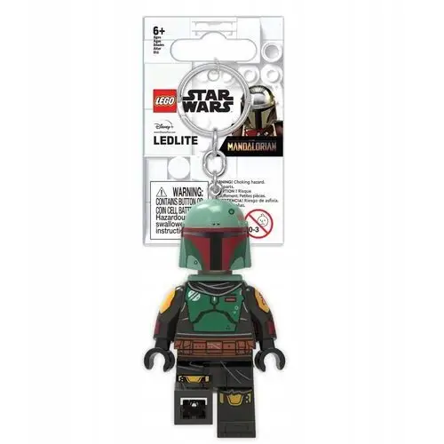 Lego Brelok do kluczy z latarką Star Wars Boba Fett LGL-KE188