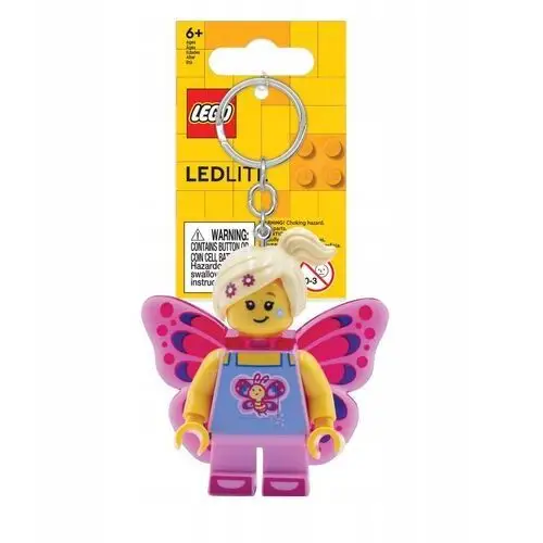 Lego Brelok z latarką Lego Motylek