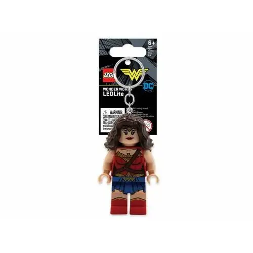 Lego Heroes KE117 Brelok do kluczy z latarką Wonder Woman