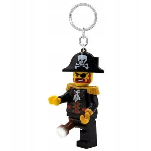 Lego Keychain W/led Captain Brickbeard (4006036-LGL-KE23H)