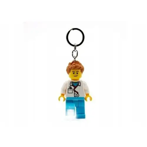 Lego Keychain W/led Male Doctor (4006036-LGL-KE184H)