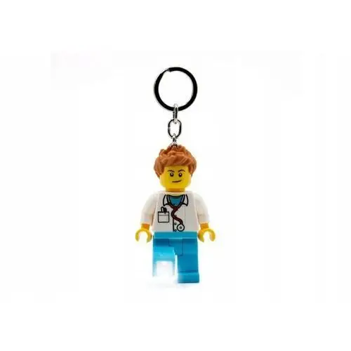 Lego Keychain W/led Male Doctor (4006036-LGL-KE184H)