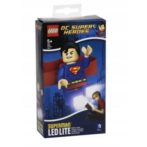 Lego LGL-HE7 Heroes Latarka Superman czołówka