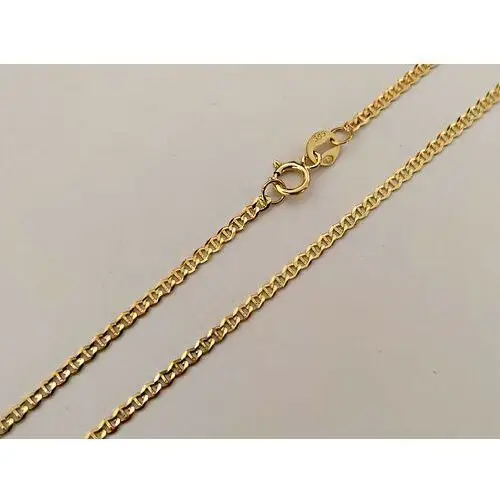 Łańcuszek ze złota 585 splot Marina Gucci 40 cm modny splot na prezent 3