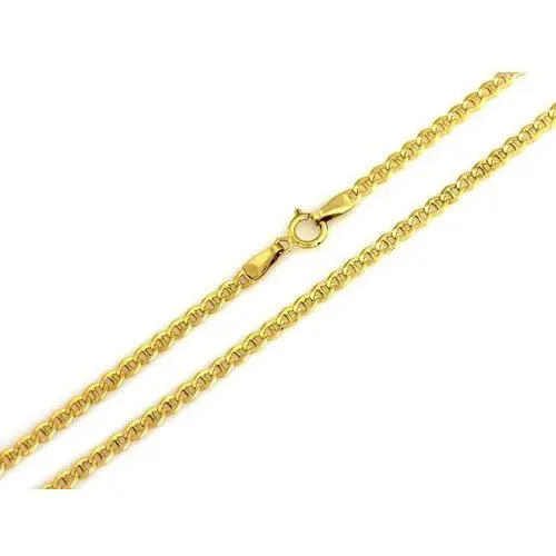 Łańcuszek złoty 585 elegancki splot Guci Marina 1.8mm 2