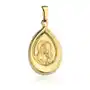 Medalik złoty z wizerunkiem matki boskiej z jezusem w łezce Lovrin Sklep