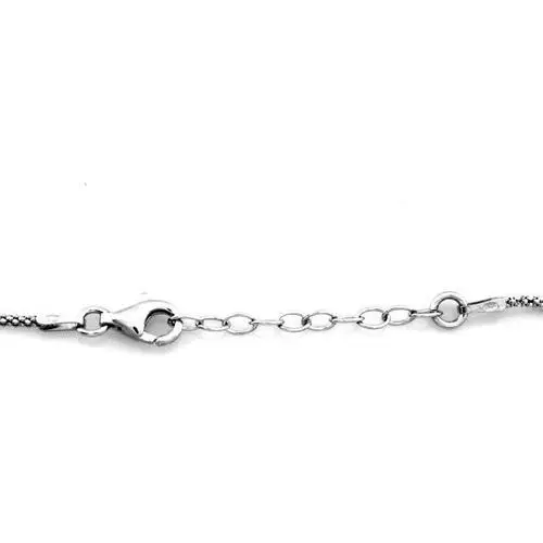 Naszyjnik srebrny łańcuszek coreana wstawka gruby lisi ogon, SNA_1700_925 2