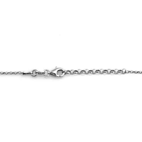 Naszyjnik srebrny z cyrkoniami i perłami krawatka, SNA_1612_925 2