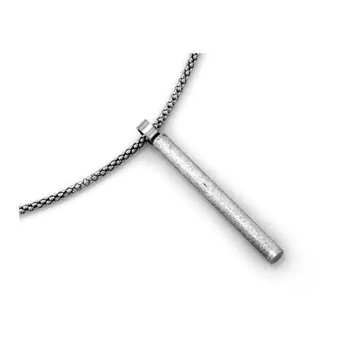 Naszyjnik srebrny z długim pionowym elementem, SNA_578_925