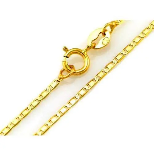 Pełny łańcuszek złoty splot Valentino, kolor żółty