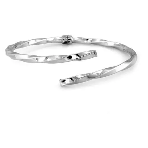 Srebrna bransoletka 925 bangle otwarta 7,09 g