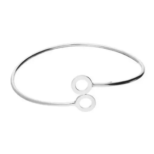 Srebrna bransoletka 925 BANGLE Z OPONKAMI 4,75g