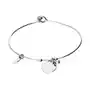 Srebrna bransoletka 925 BANGLE Z SERDUSZKIEM 3,45g, RT BR23244 ROD Sklep