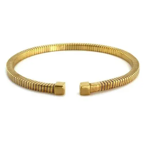 Lovrin Srebrna bransoletka 925 pozłacana zdobiona bangle 9,78g 3