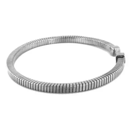 Srebrna bransoletka 925 sztywna bangle zdobiona, SBR_4930_925 2