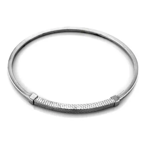 Srebrna sztywna bransoletka 925 bangle na prezent, SBR_1331_925