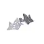 Srebrne kolczyki 925 ptaszek origami 3,78g, AE7001 Sklep