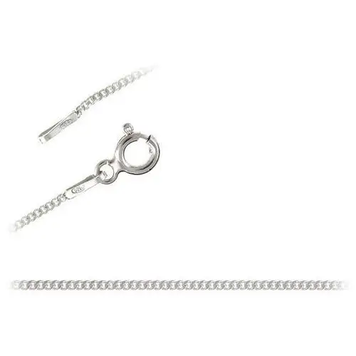 SREBRNY 925 ŁAŃCUSZEK PANCERKA 45cm PREZENT, fl180 (FAL)