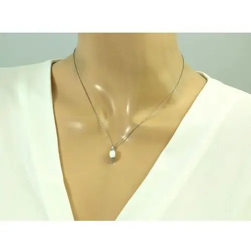Srebrny komplet biżuterii 925 elegancki z masą perłową, SKO1255 2