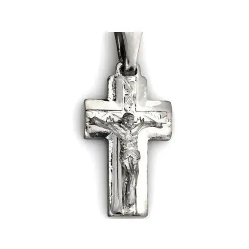Srebrny Krzyżyk 925 zawieszka z Jezusem 1,78g