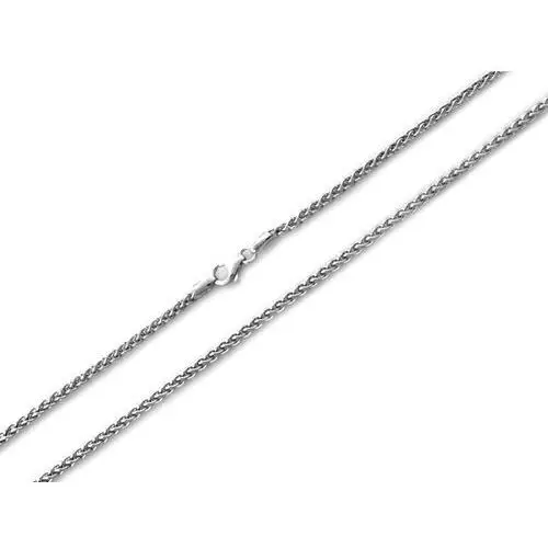 Srebrny łańcuszek 925 męski splot lisi ogon 55 cm 2