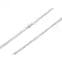 Srebrny łańcuszek efektowny splot nonna monalisa 3.5mm, kolor szary Sklep