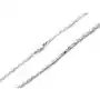 Srebrny łańcuszek gruby ankier 3mm, SLA_54K_925 Sklep