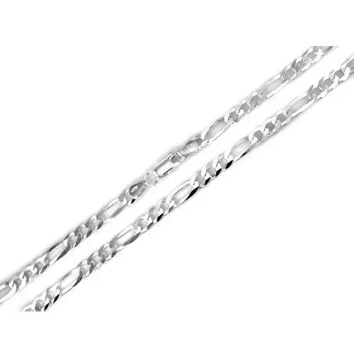 Srebrny łańcuszek splot figaro 5.1mm Lovrin 2