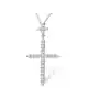 Srebrny naszyjnik 925 krzyżyk z cyrkoniami, JA653 Sklep