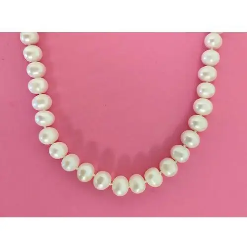 Srebrny naszyjnik 925 z białymi perełkami, PA00001 s 3