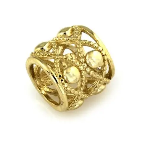 Zawieszka złota charms beads na bransoletkę Lovrin