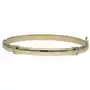 Złota bransoletka 585 cyrkonia bangle 8,76g Lovrin Sklep