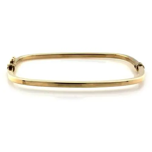 Złota bransoletka 585 KWADRATOWA bangle 5,7g