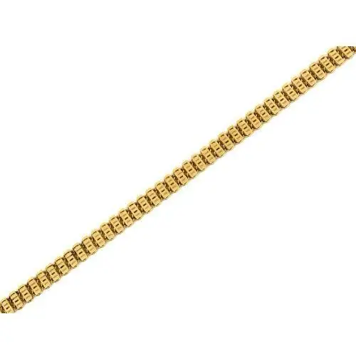 Złota bransoletka 585 taśma z ruchomych elementów 3,7g, BR6579 2