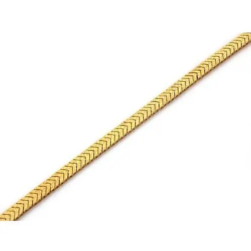 Złota bransoletka 585 taśma z ruchomych elementów, BR6782 3