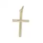 Lovrin Złota zawieszka 585 krzyż grawerowany chrzest 0,66g Sklep