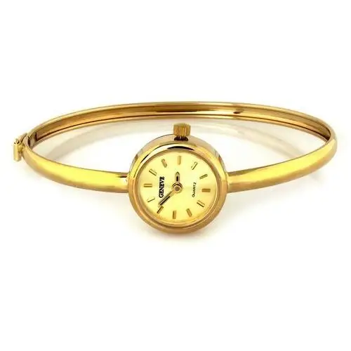 Lovrin Złoty damski zegarek 585 na sztywnej bransoletce 11,48 g 4