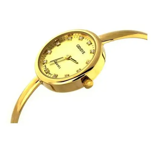 Złoty damski zegarek 585 na sztywnej bransoletce 14,74g Lovrin 4