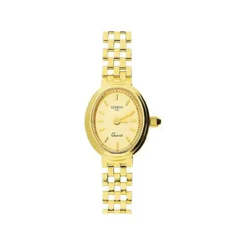 Złoty damski zegarek 585 owalny na bransolecie 16,71 g Lovrin