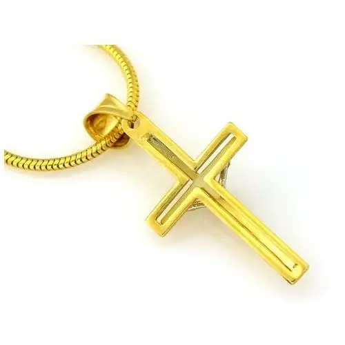 Lovrin Złoty komplet biżuterii 585 krzyżyk chrzest komunia 5