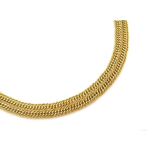 Złoty komplet biżuterii 585 łańcuszkowy splot 41,12g Lovrin 3