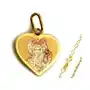 Złoty komplet biżuterii 585 Matka Boska serce Sklep