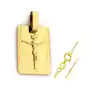 Lovrin Złoty komplet biżuterii 585 nieśmiertelnik jezus chrzest Sklep