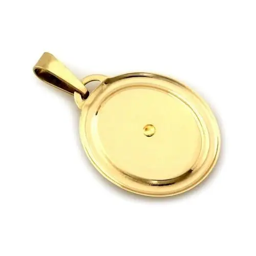 Złoty komplet biżuterii 585 owal na chrzest, RU00203 40s(48 + 2), ZA5990B 4